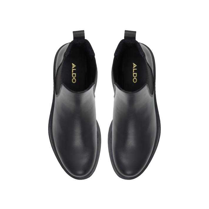 Black leather boot ADALITLAN
