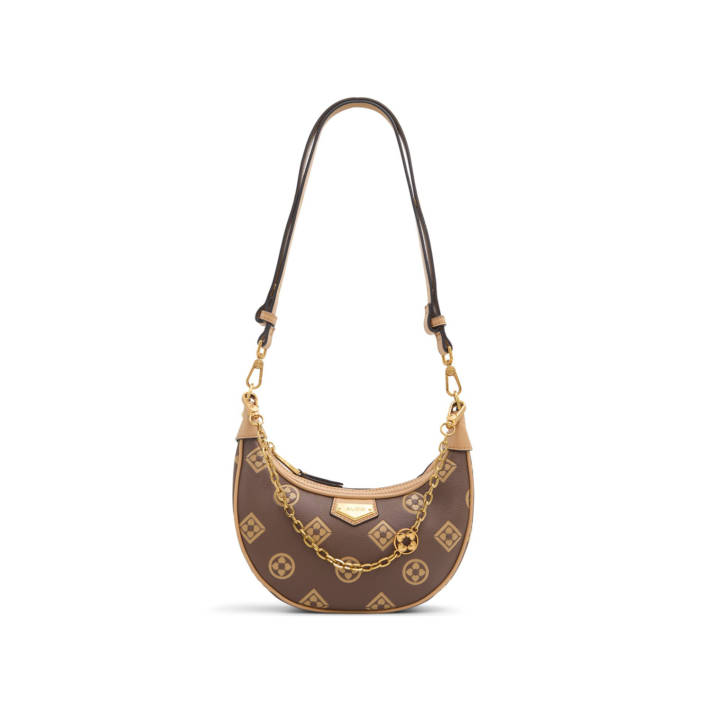 Brown shoulder bag AVIBELLE