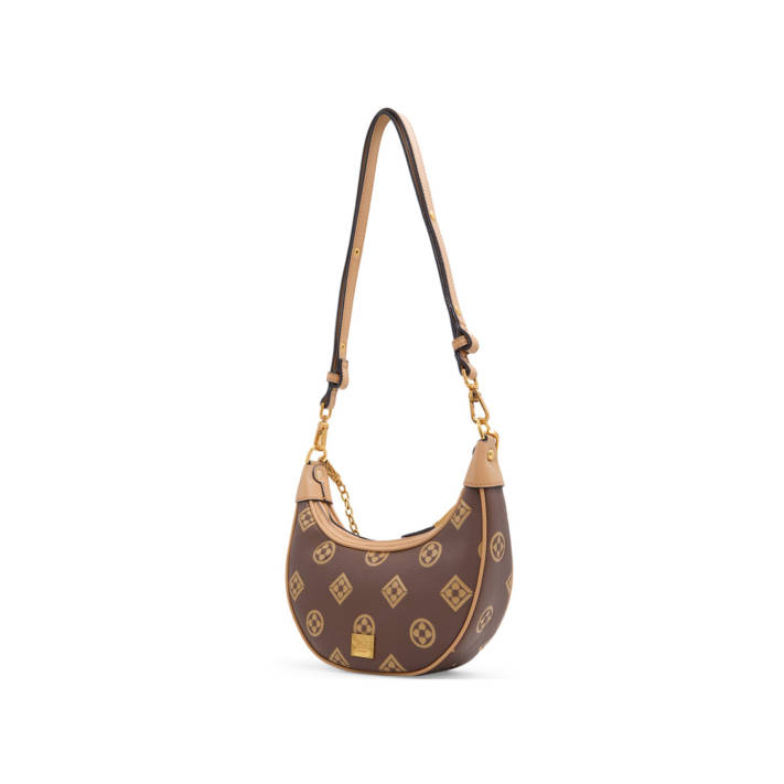 Brown shoulder bag AVIBELLE
