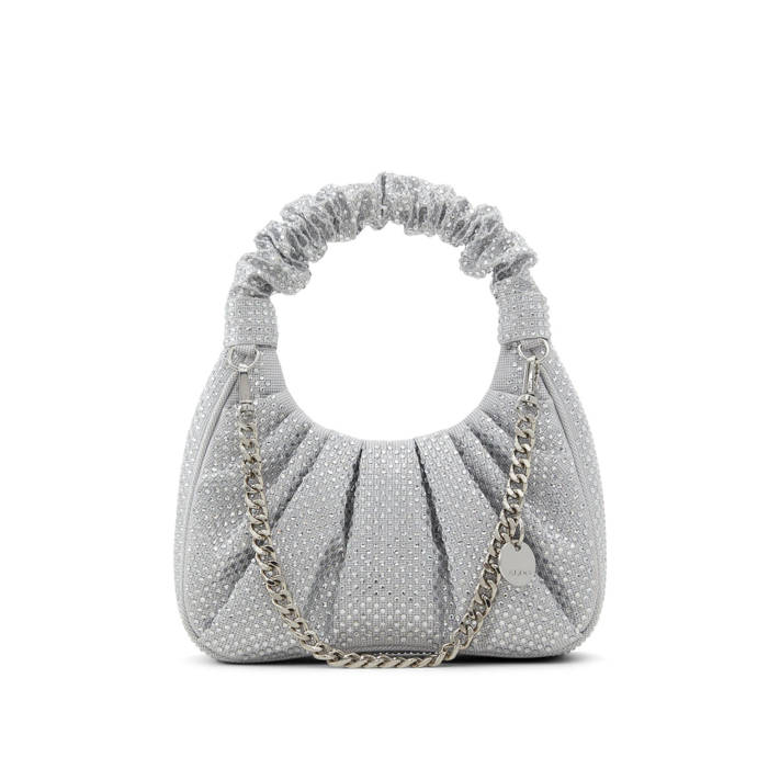 Grey handbag IVALIA
