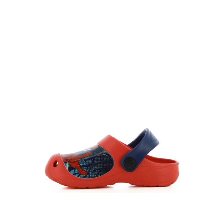 Kids red clog sandal SPIDERMAN