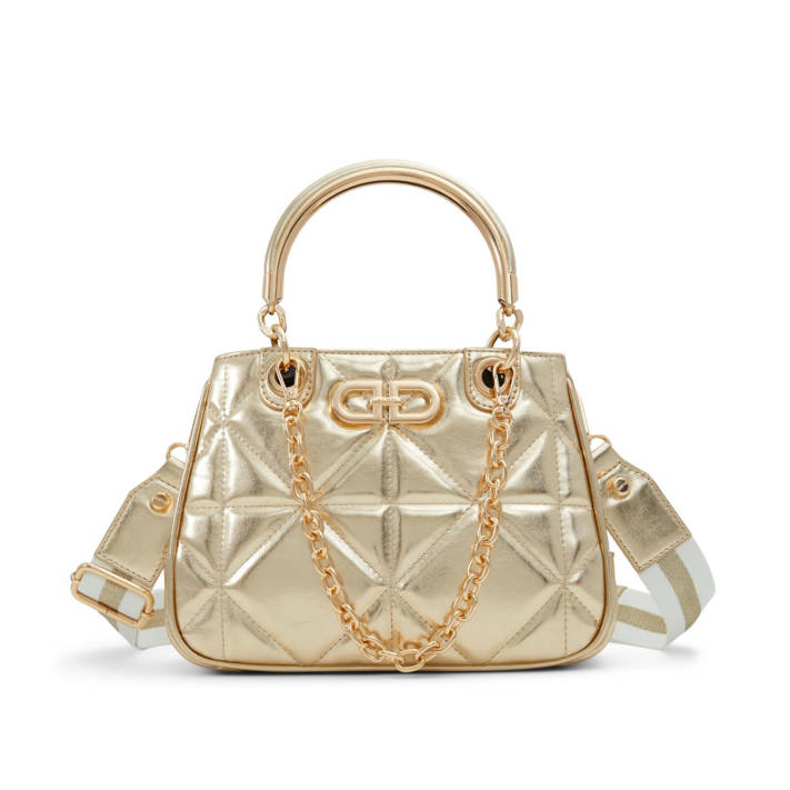 Χρυσή τσάντα χειρός NANACELIA