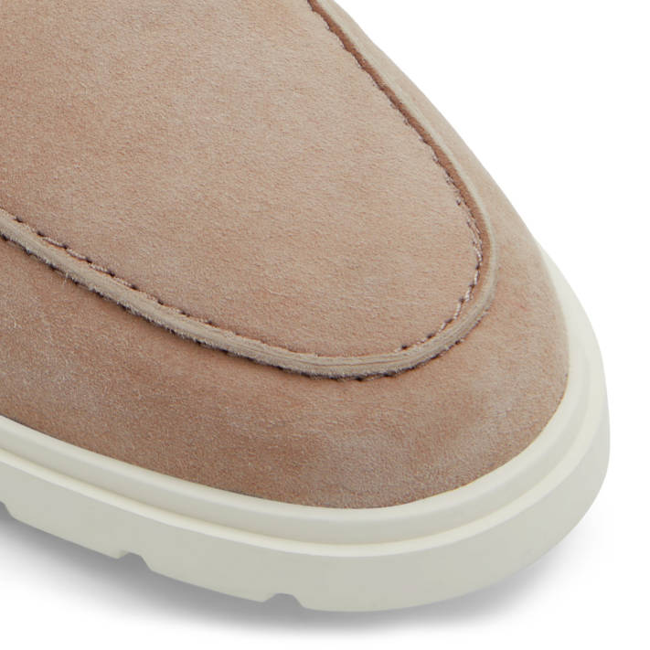 Taupe ανδρικό δερμάτινο loafer SEATIDE