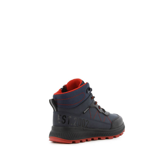 Μπλε παιδικό μποτάκι sneaker