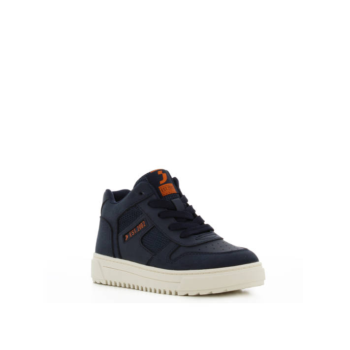 Kids blue sneaker boot