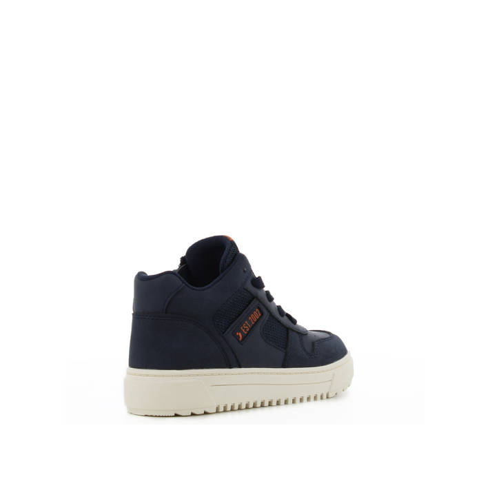 Kids blue sneaker boot