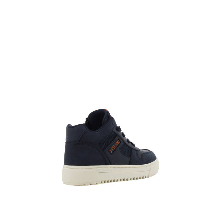 Μπλε παιδικό μποτάκι sneaker