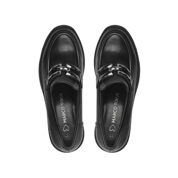 Black loafer