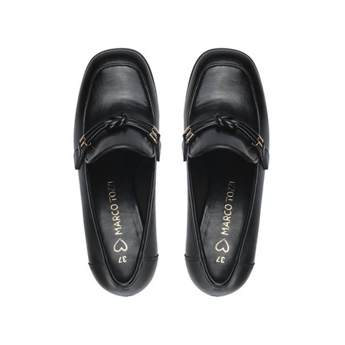 Black loafer