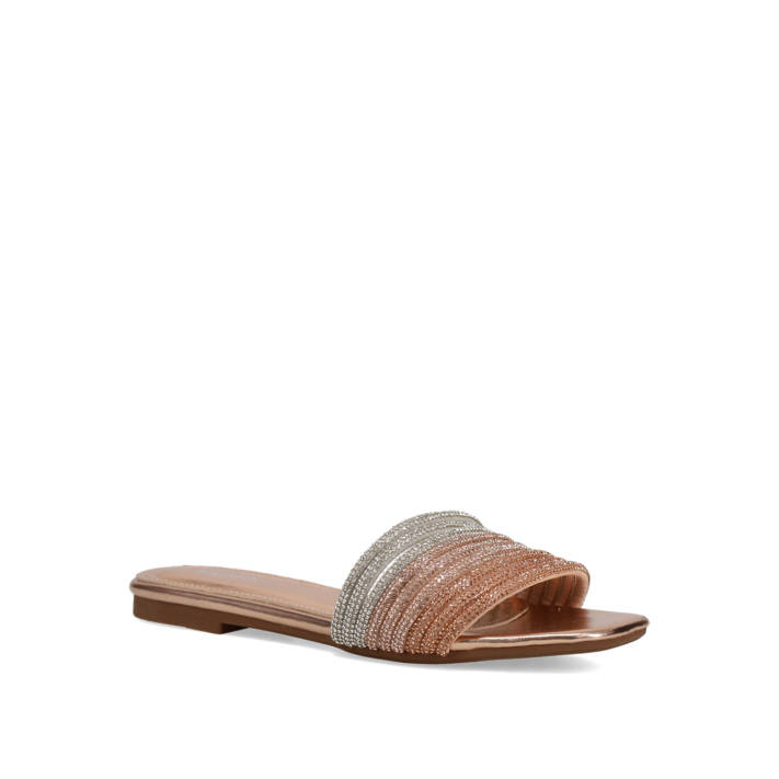Rose gold sandal