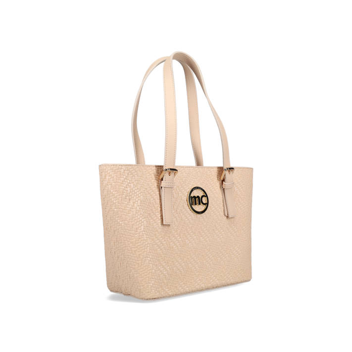 Μπεζ τσάντα ώμου