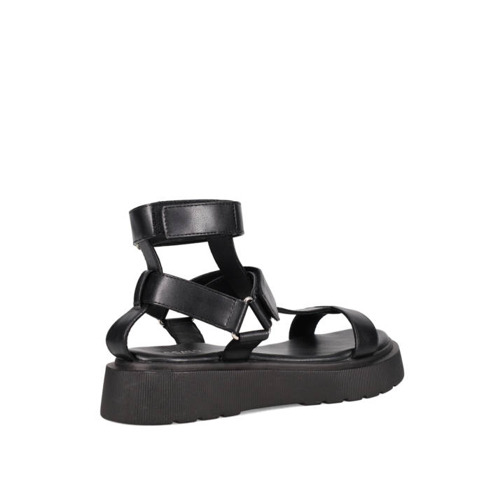 Μαύρο flatform σανδάλι