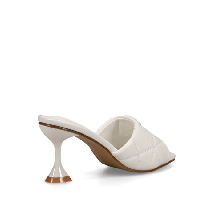 White mule sandal