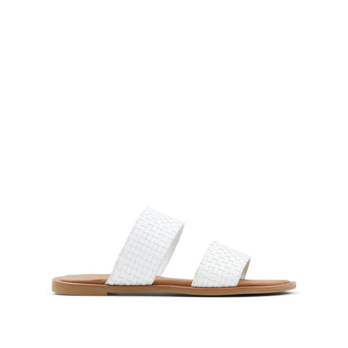 White leather sandal JERECIAA