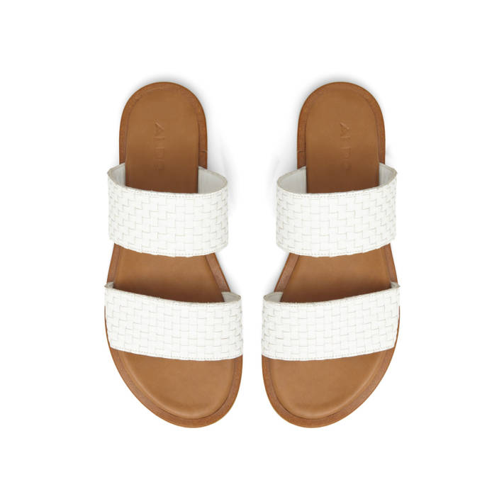 White leather sandal JERECIAA