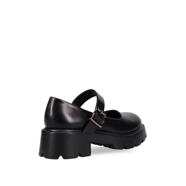 Black chunky Mary-jane