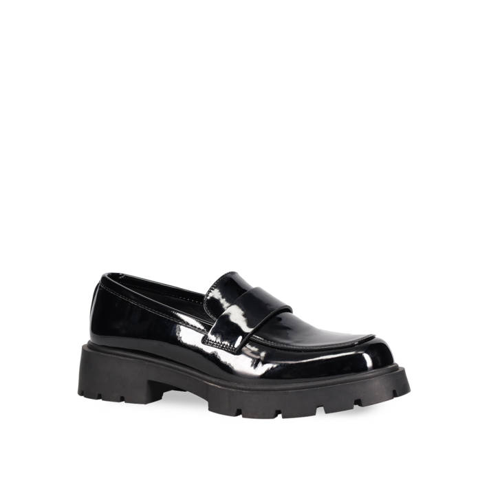 Μαύρο chunky loafer