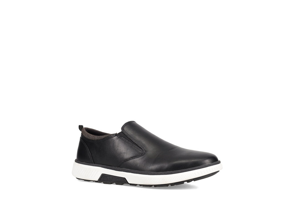 Mens casual black loafer