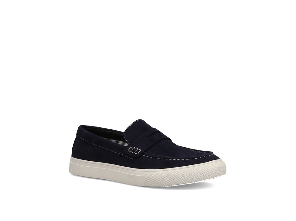 Μπλε ανδρικό loafer