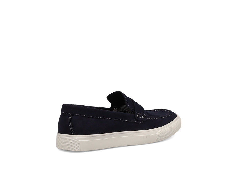 Μπλε ανδρικό loafer