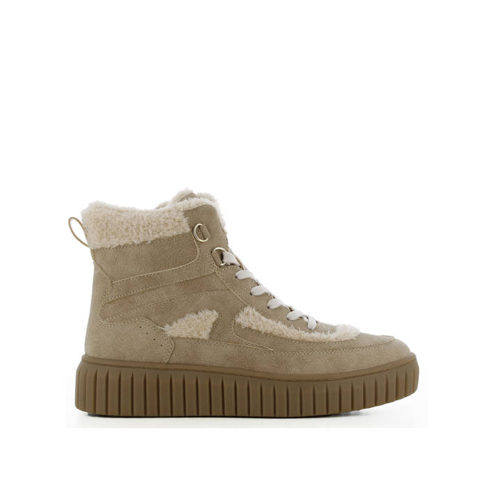 Beige bootie