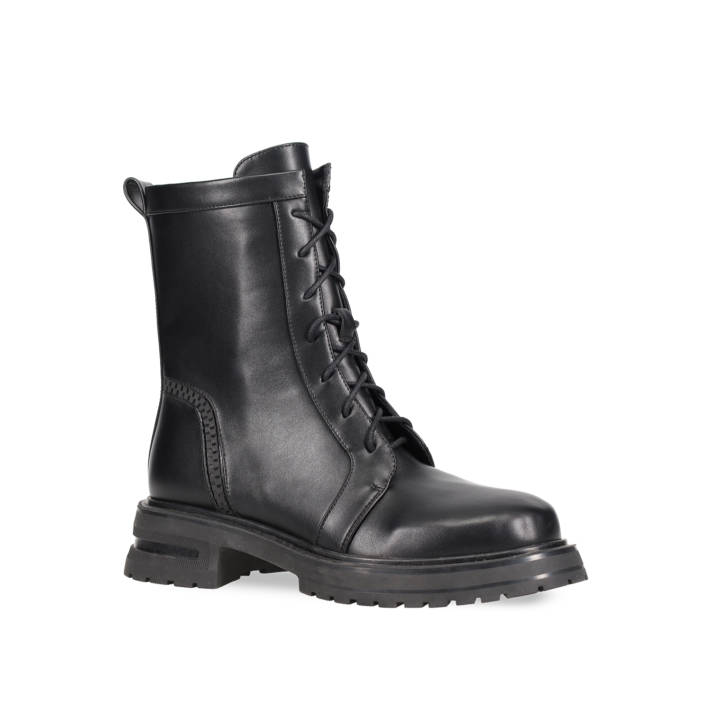 Black army boot