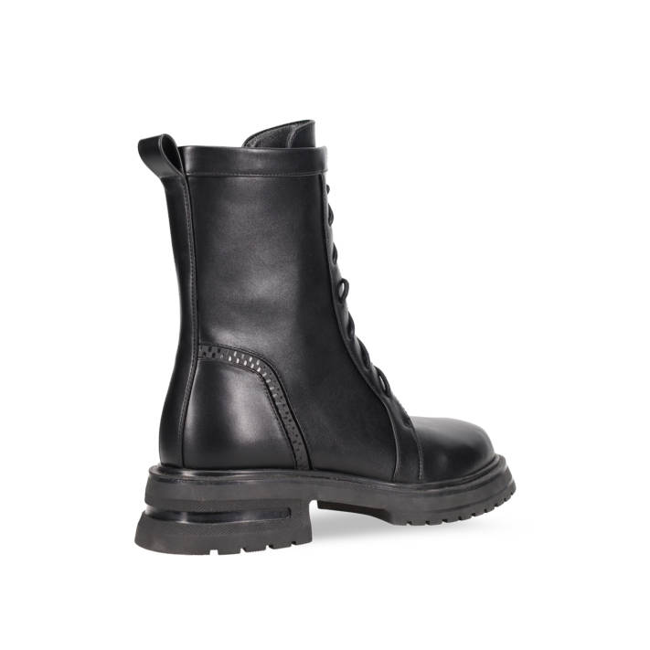 Black army boot