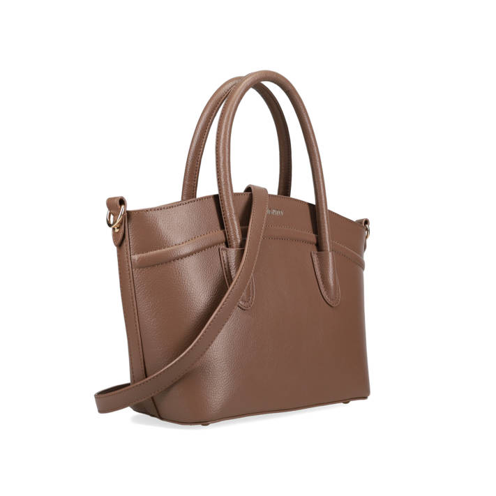 Taupe shoulder bag
