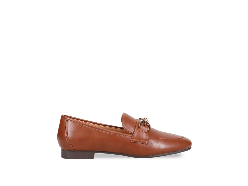 Tan loafer