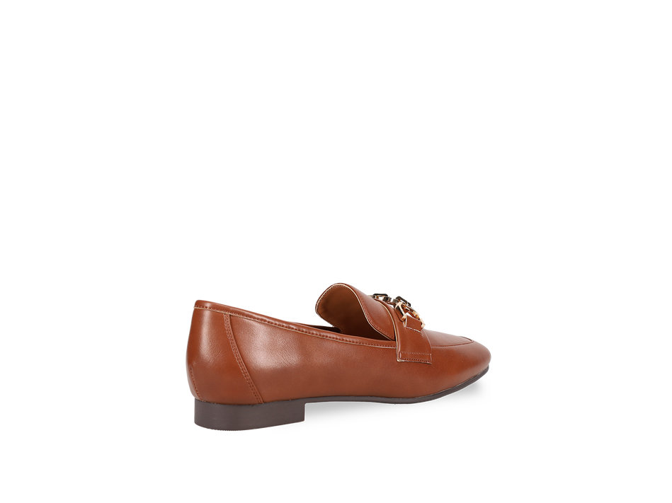 Tan loafer