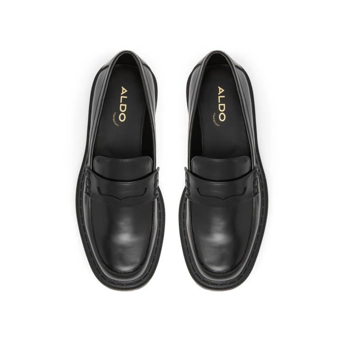 Μαύρο chunky loafer BIGSTRUT