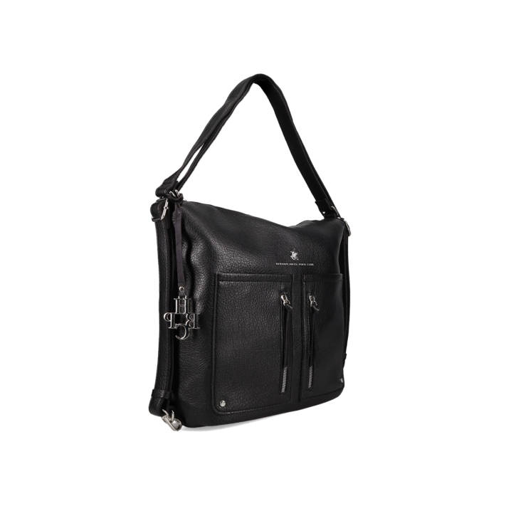 Black shoulder bag