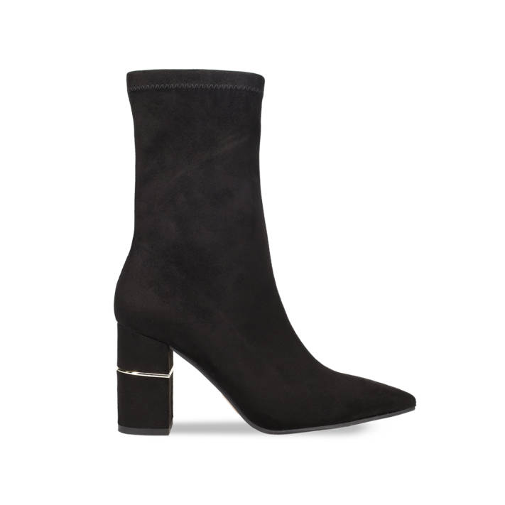 Μαύρο σουέντ μποτάκι