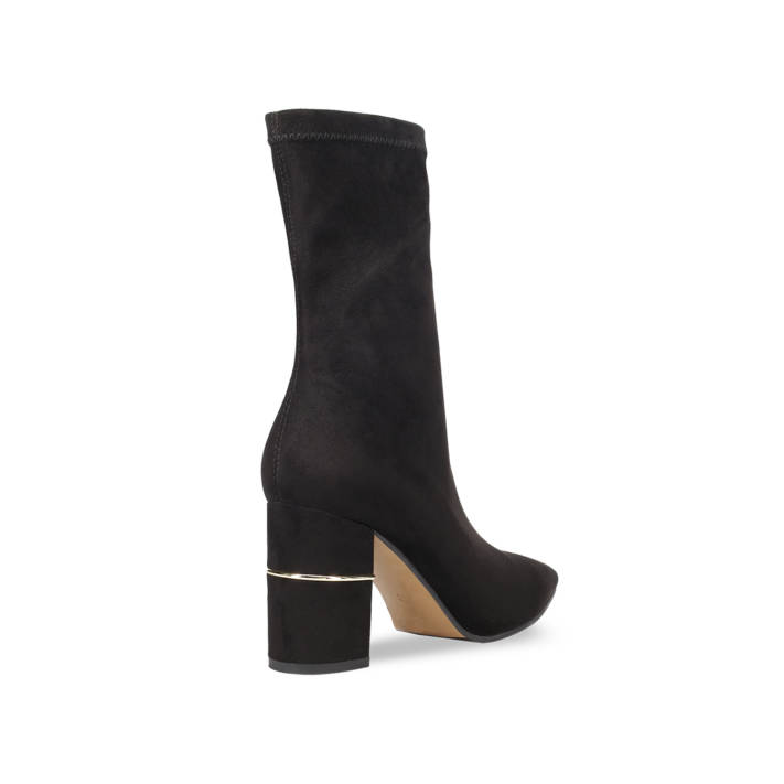 Μαύρο σουέντ μποτάκι