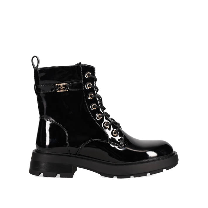 Μαύρο λουστρινένιο αρβυλάκι