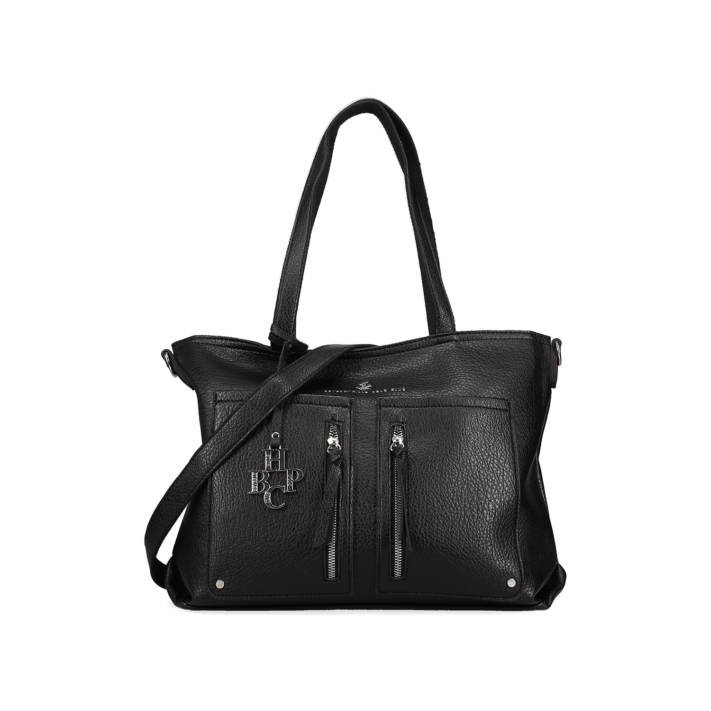 Black shoulder bag