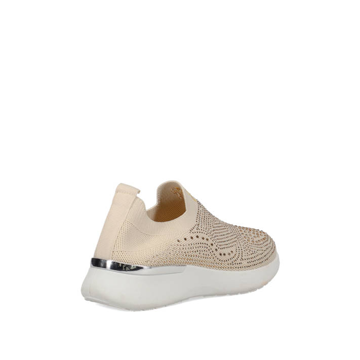 Brown slip-on sneaker