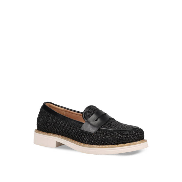 Black loafer