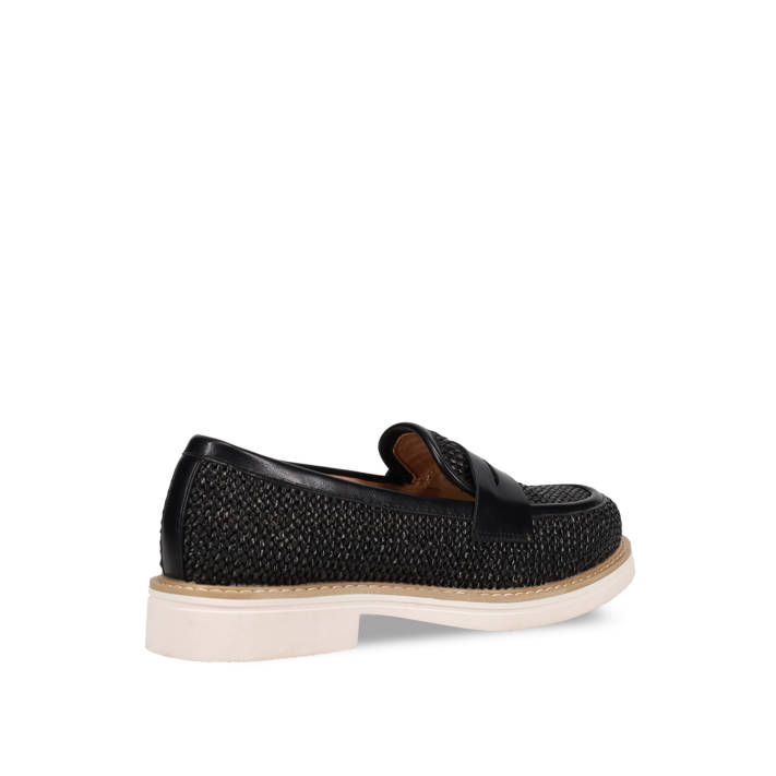 Black loafer
