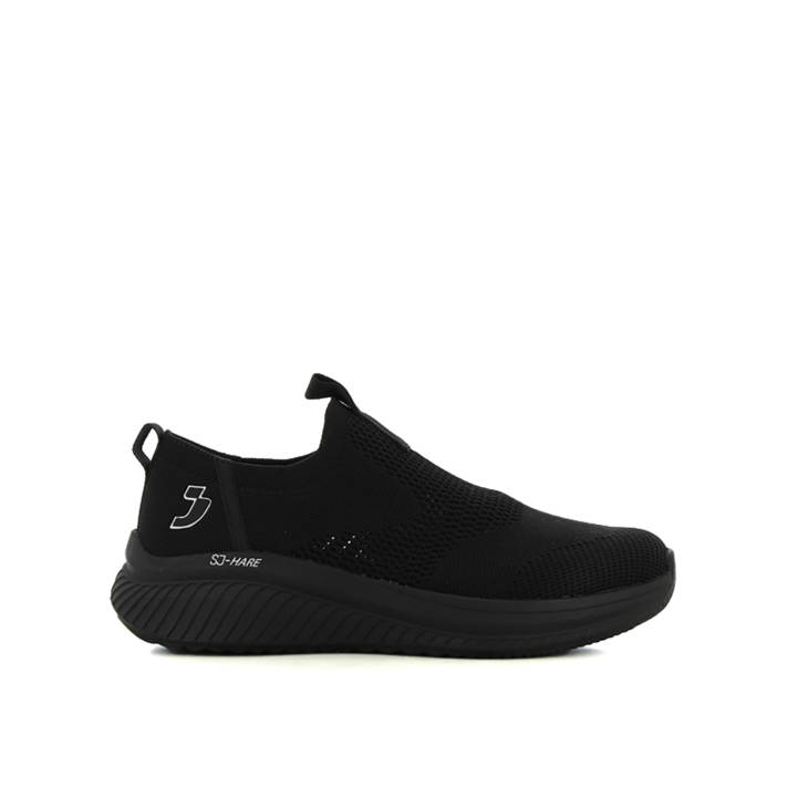 Black slip-on sneaker
