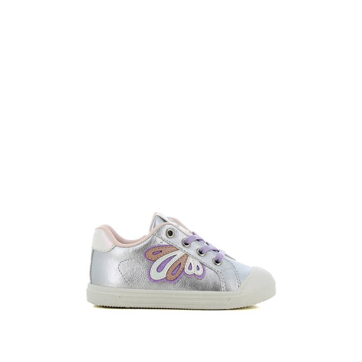Kids silver sneaker