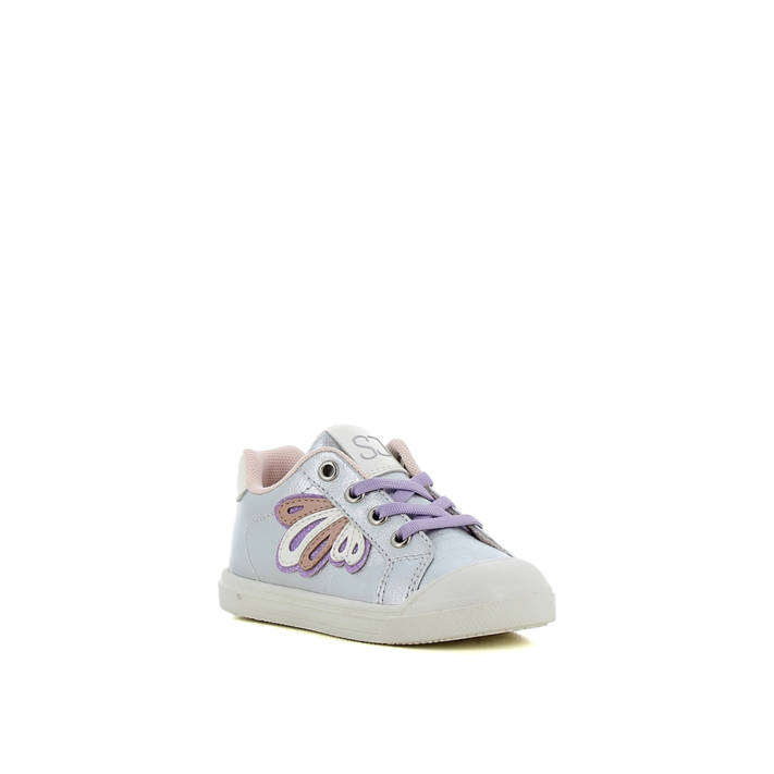 Kids silver sneaker