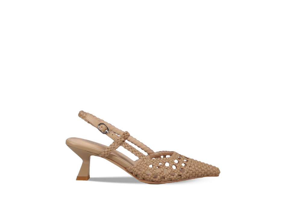 Beige pump