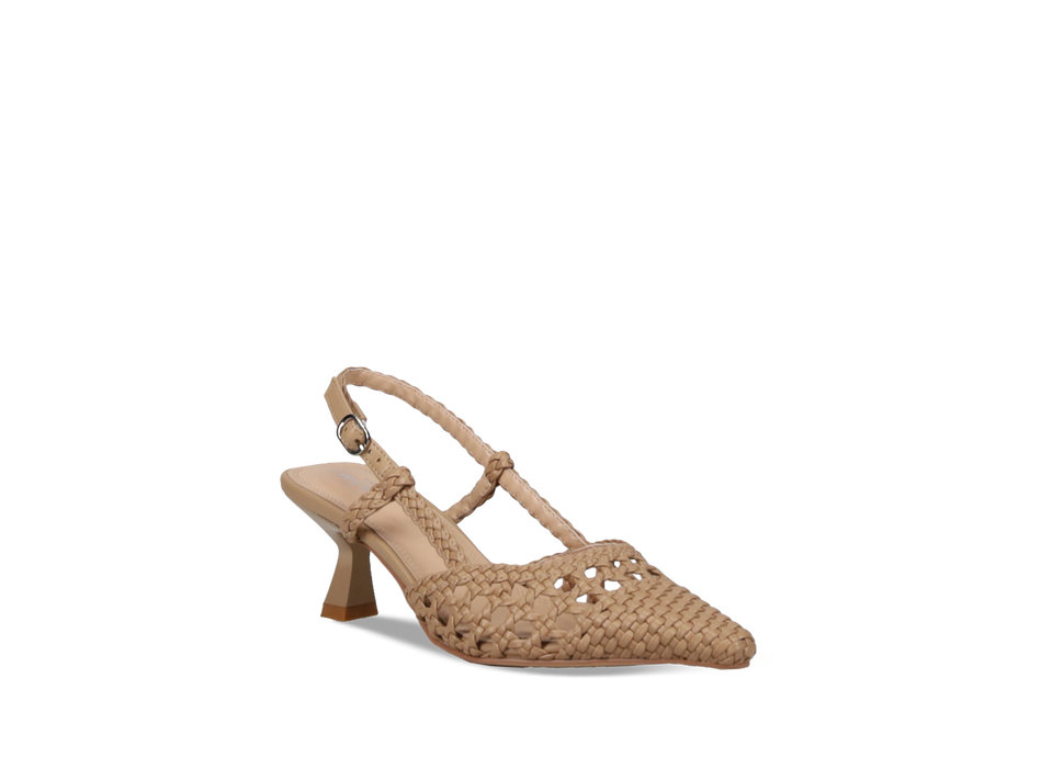 Beige pump