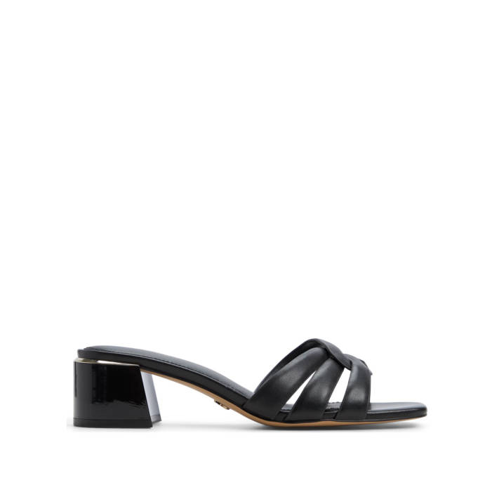 Black mule sandal HANNE