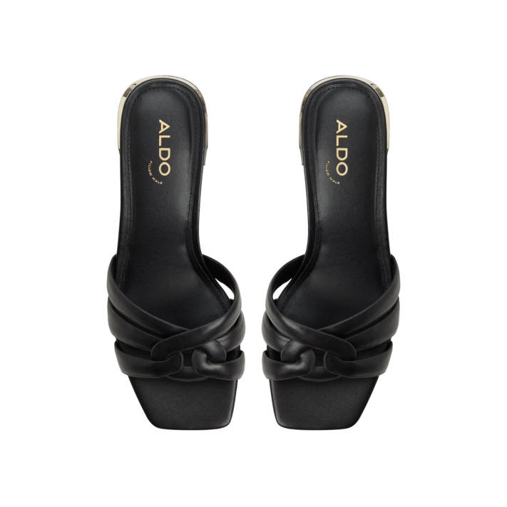 Black mule sandal HANNE