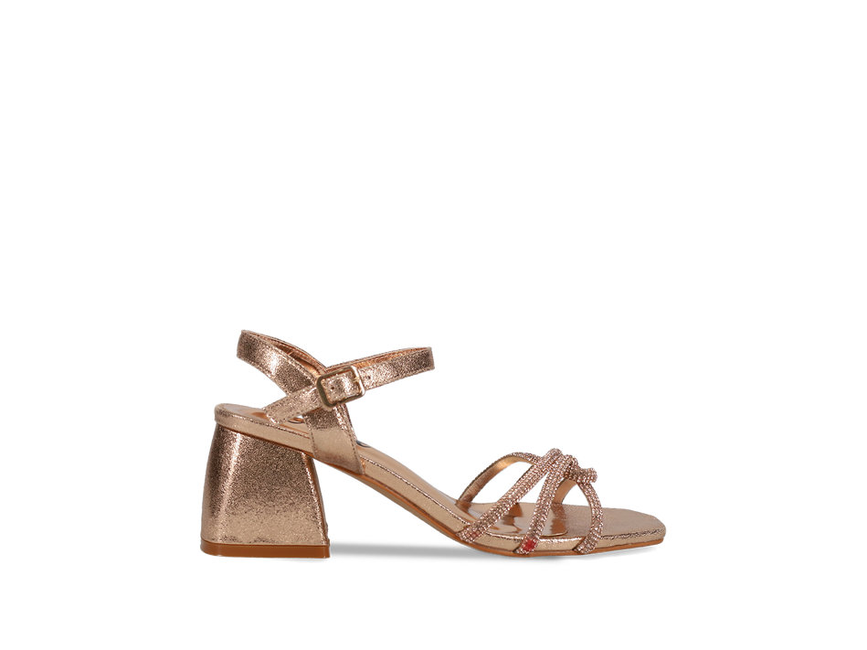 Rose gold sandal