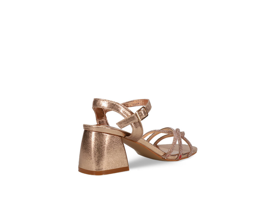 Rose gold sandal