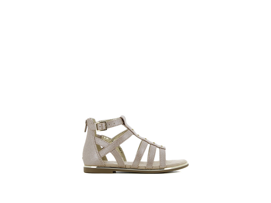 Kids rose gold sandal