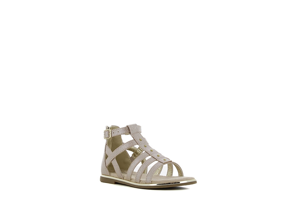 Kids rose gold sandal